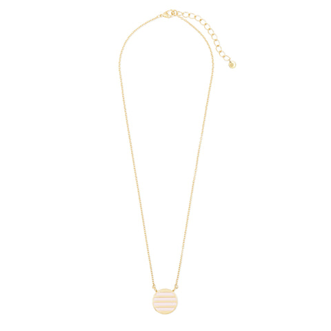 Westerly Enamel Stripe Necklace