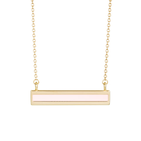 Madison Enamel Bar Necklace