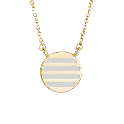 Westerly Enamel Stripe Necklace