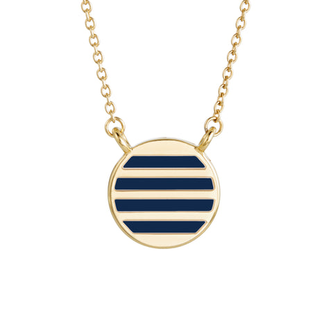 Westerly Enamel Stripe Necklace